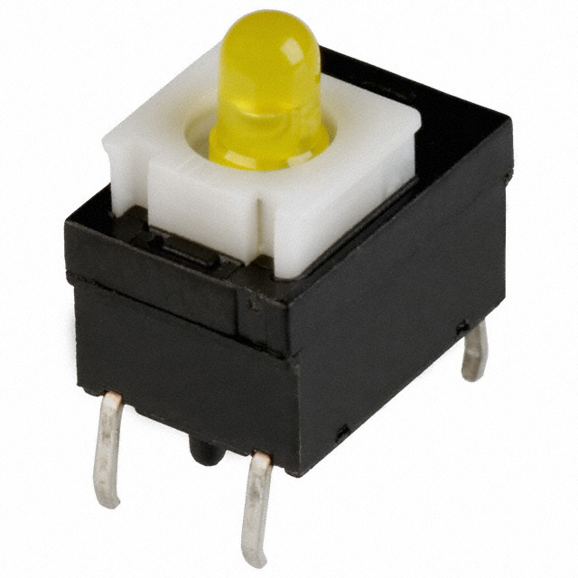 Pushbutton Switch SPST-NO Keyswitch, Illuminated Through Hole
